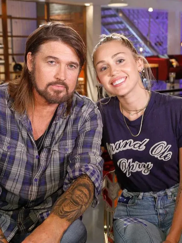 Miley Cyrus and Billy Ray Cyrus Create GRAMMYs History Together
